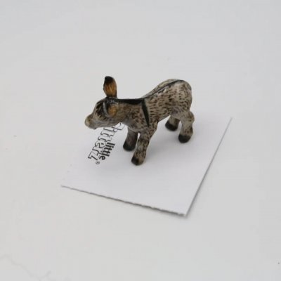 Åsna miniatyr porslinsfigur Duffy Donkey Kid