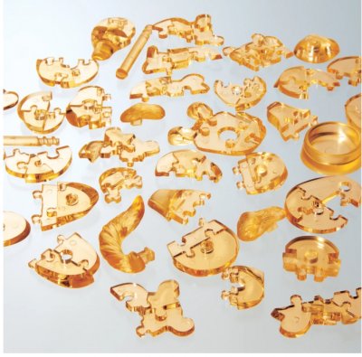 Crystal Puzzle Golden Retriever 3D pussel