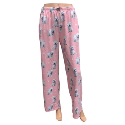 Bichon frisé pyjamasbyxor ES