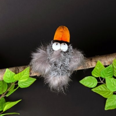 Fågel mjukisdjur Plush bird slow flyer Sigikid