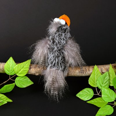 Fågel mjukisdjur Plush bird slow flyer Sigikid