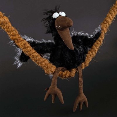 Korp mjukisdjur Raven July Jewels Kikeriki Sigikid