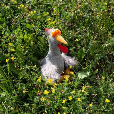Höna mjukisdjur Chilling Chicken Kikeriki Sigikid