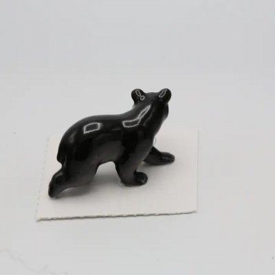björn miniatyr porslinsfigur Blueberry