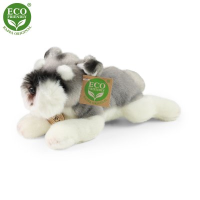 Dvärgschnauzer / schnauzer mjukisdjur 16 cm Rappa