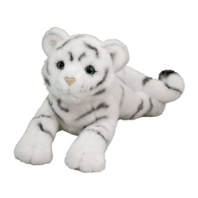 Vit tiger mjukisdjur Zahara DLux 51 cm Douglas