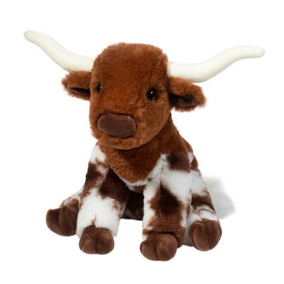 Texas Longhorn tjur mjukisdjur Bixbie Soft Texas Longhorn Bull Douglas