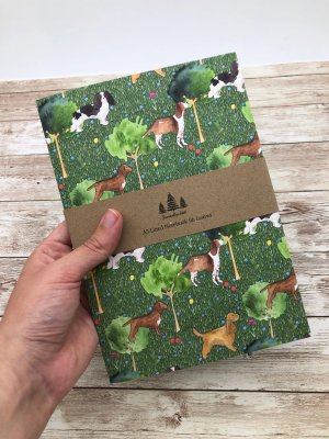 Spaniels anteckningsbok A5 Samantha Hall