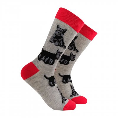 Skotsk terrier strumpor 2-pack 1 Soctopus