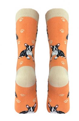 Bostonterrier strumpor 1-pack ES