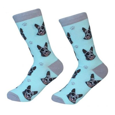 Australian cattledog strumpor 1-pack ES 2