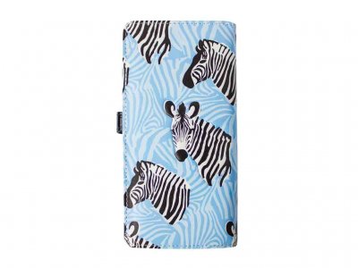 Zebra plånbok lång