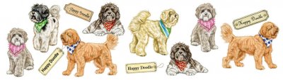 Labradoodle mugg design 2 Animal P