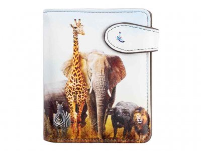 Safari plånbok blå Wild & Fun