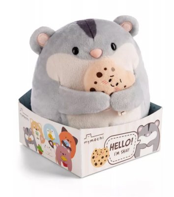 Hamster mjukisdjur 16 cm Shai w Biscuit in gift box Nici