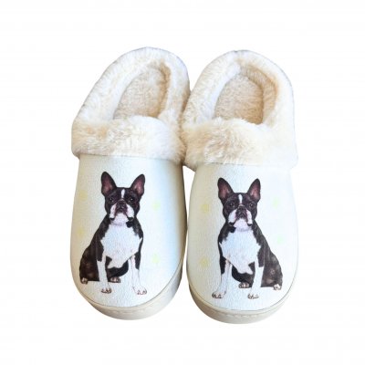 Bostonterrier tofflor ES