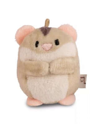 Hamster mjukisdjur/hänge 5 cm Hamps Mini Nici