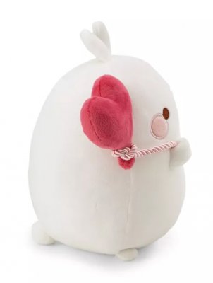 Molang mjukisdjur med hjärtballong 12 cm Nici