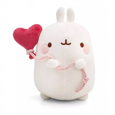 Molang mjukisdjur med hjärtballong 24 cm Nici