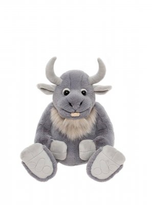 Jätte mjukisdjur 29 cm Cobblestone Bearhouse by Charlie Bears
