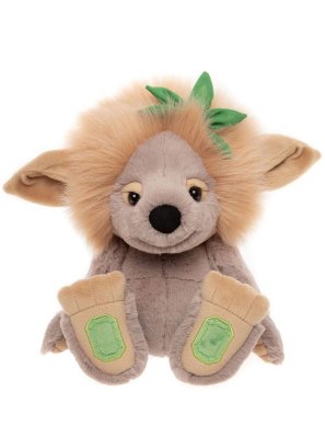 Troll mjukisdjur 24 cm Emerald Lou Bearhouse by Charlie Bears