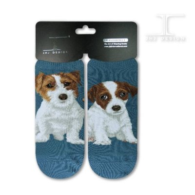 Jack russell terrier ankelstrumpor strl 40-45 Masterpiece JHJ 1