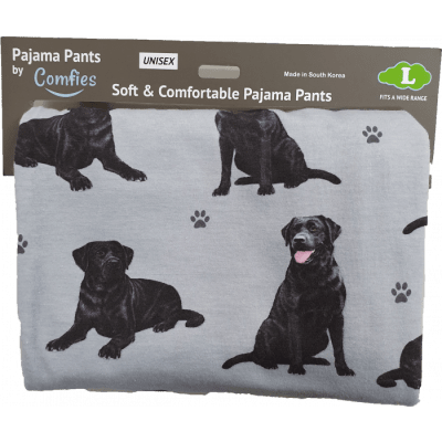 Labrador retriever (svart) pyjamasbyxor ES