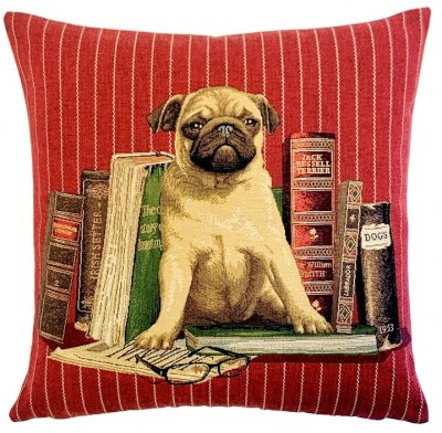 Mops kuddfodral 45 cm från Belgien 5
