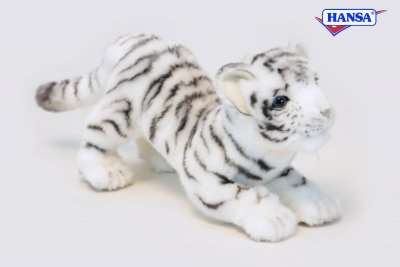 Vit tiger gosedjur