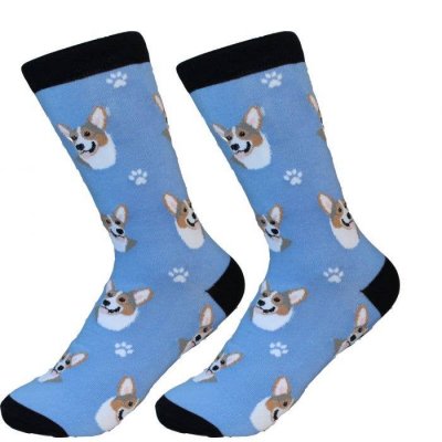 Welsh corgi pembroke strumpor 1-pack ES 2