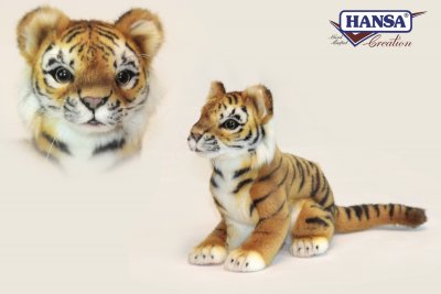 Tiger mjukisdjur Sumatran 6680 Hansa