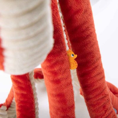 Bläckfisk mjukisdjur Giant Octopus 80 cm - Les Aventures de Paulie Moulin Roty
