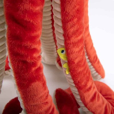 Bläckfisk mjukisdjur Giant Octopus 80 cm - Les Aventures de Paulie Moulin Roty