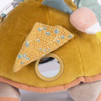 Sköldpadda aktiveringsleksak 38 cm Trois Petits Lapins Moulin Roty