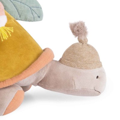Sköldpadda aktiveringsleksak 38 cm Trois Petits Lapins Moulin Roty