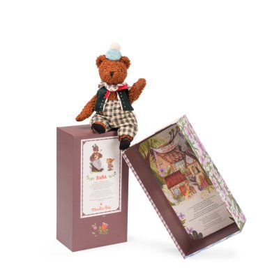 Björn mjukisdjur Stora Björn 25 cm Baba Les Minouchkas BB
