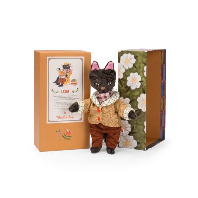 Katt mjukisdjur Léon Les Minouchkas Moulin Roty
