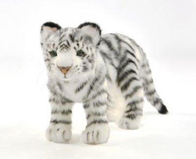 Tiger (vit) mjukisdjur 6987 Hansa