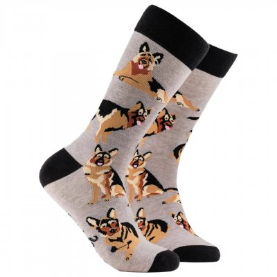 Tysk schäferhund strumpor 2-pack 1 Soctopus