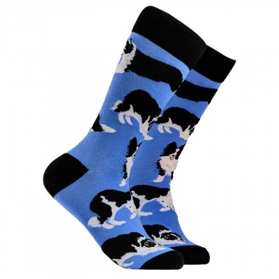 Border collie strumpor 2-pack 1 Soctopus