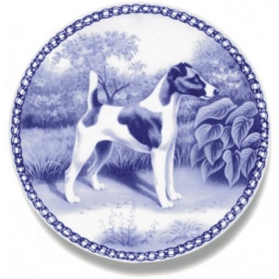 Släthårig foxterrier Lekven design