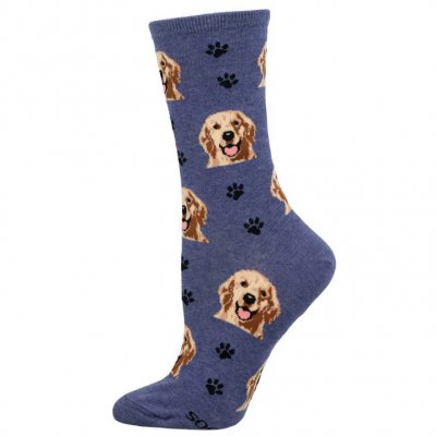 Golden retriever strumpor 1-pack SockSmith 3
