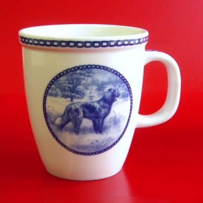 Långhårig vorsteh mugg av porslin Lekven 71551