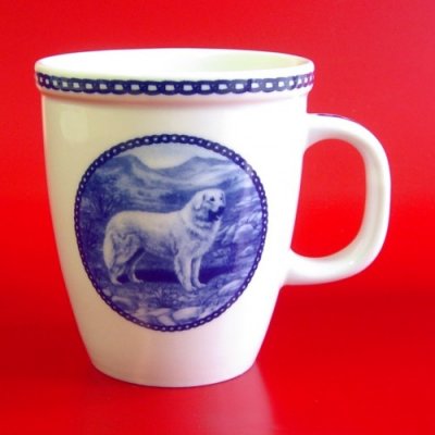 Kuvasz mugg av porslin Lekven 71771
