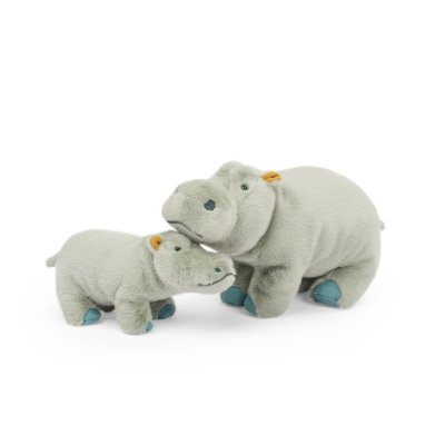 Flodhäst mjukisdjur två storlekar Hippopotamus - Tout autour du monde Moulin Roty