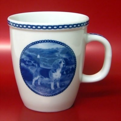 Beagle mugg av porslin Lekven 72251