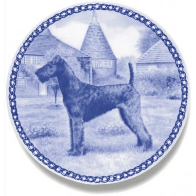 Irländsk terrier Lekven design
