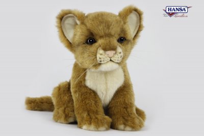 Hansa lion cub brown 7290