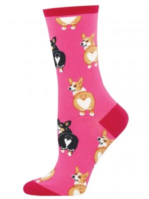 Welsh corgi pembroke strumpor 1-pack SockSmith 3