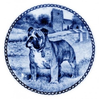 Engelsk bulldogg Lekven design